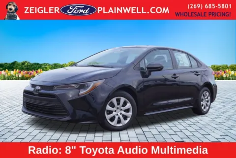 Black 2025 Toyota Corolla LE for sale in Plainwell, MI