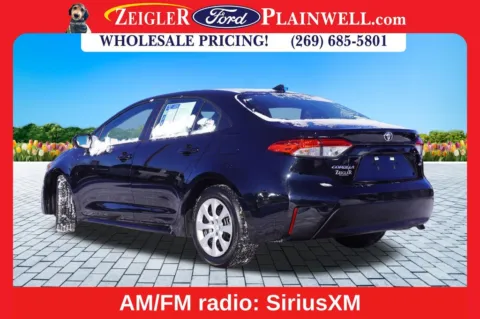 Photos of 2025 Toyota Corolla LE for sale in Plainwell, MI at Zeigler Ford of Plainwell