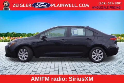 Photos of 2025 Toyota Corolla LE for sale in Plainwell, MI at Zeigler Ford of Plainwell