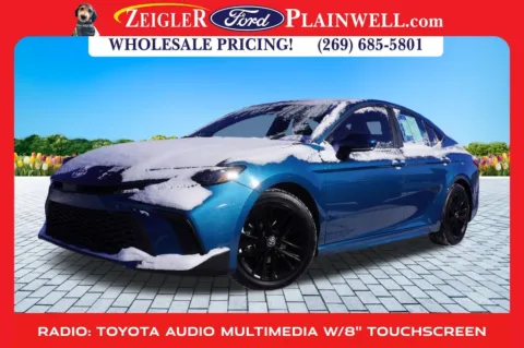 Black 2025 Toyota Camry SE for sale in Plainwell, MI