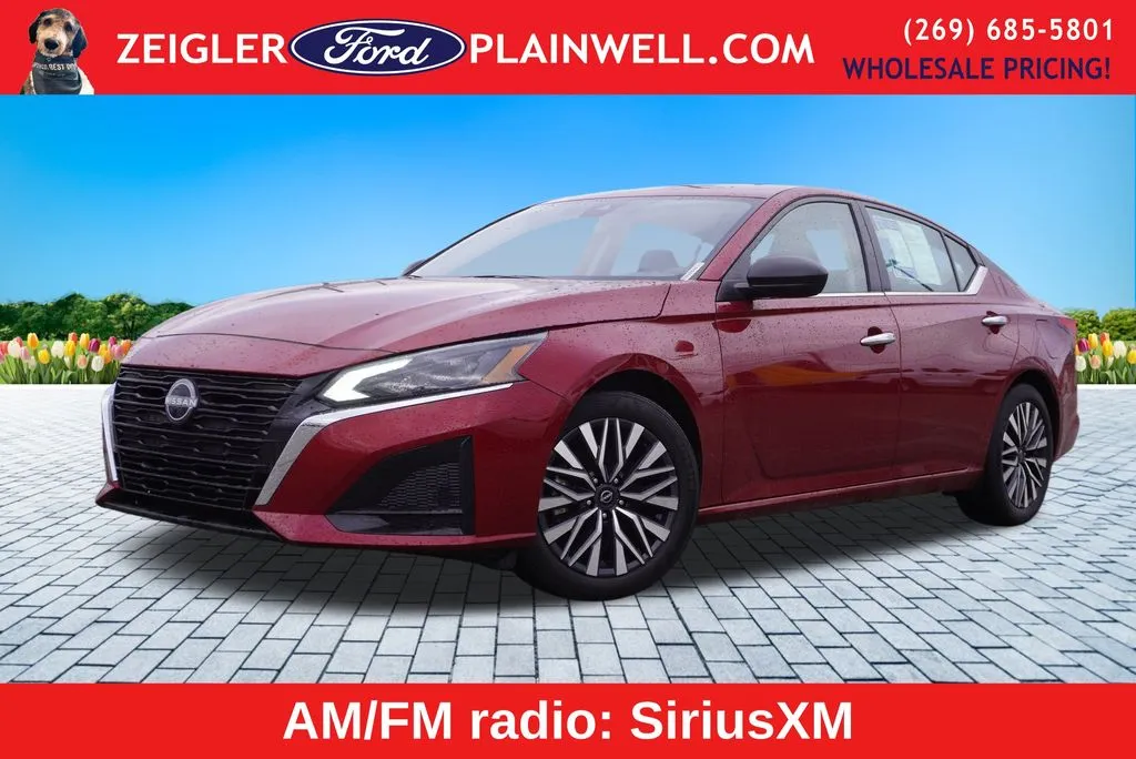 Red 2024 Nissan Altima 2.5 SV for sale in Plainwell, MI