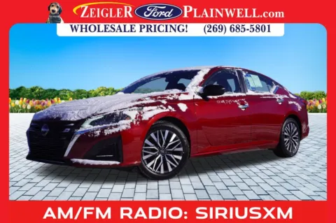 Red 2024 Nissan Altima 2.5 SV for sale in Plainwell, MI