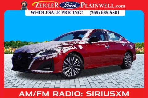 Red 2024 Nissan Altima 2.5 SV for sale in Plainwell, MI