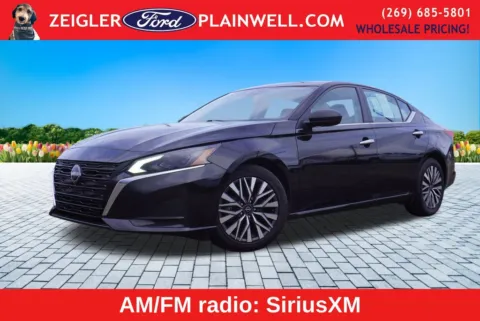 Black 2024 Nissan Altima 2.5 SV for sale in Plainwell, MI