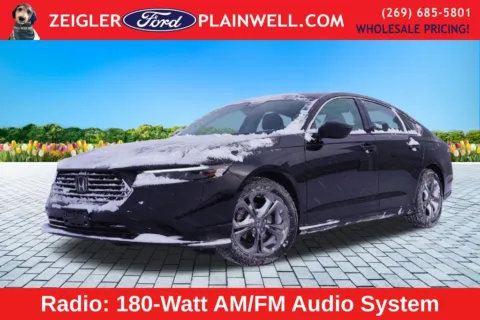 Black 2024 Honda Accord EX for sale in Plainwell, MI