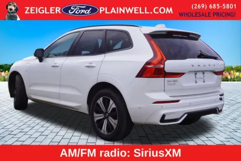 Another view of 2023 Volvo XC60 Recharge Plug-In Hybrid T8 Plus Dark Theme for sale in Plainwell, MI at Zeigler Ford of Plainwell