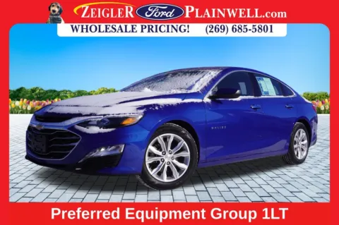 Blue 2023 Chevrolet Malibu LT for sale in Plainwell, MI