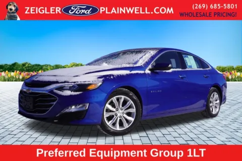Blue 2023 Chevrolet Malibu LT for sale in Plainwell, MI