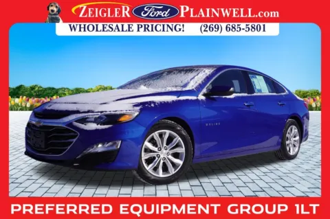 Blue 2023 Chevrolet Malibu LT for sale in Plainwell, MI