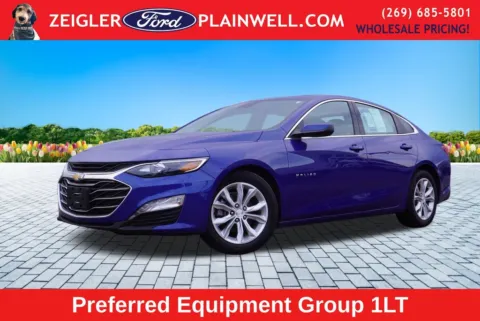Blue 2023 Chevrolet Malibu LT for sale in Plainwell, MI