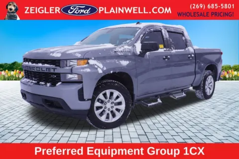 Gray 2022 Chevrolet Silverado 1500 LTD Custom for sale in Plainwell, MI