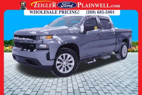 Gray 2022 Chevrolet Silverado 1500 LTD Custom for sale in Plainwell, MI