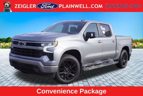 Silver 2024 Chevrolet Silverado 1500 RST for sale in Plainwell, MI