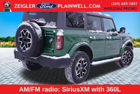 Another view of 2024 Ford Bronco Outer Banks for sale in Plainwell, MI at Zeigler Ford of Plainwell