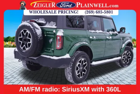 Another view of 2024 Ford Bronco Outer Banks for sale in Plainwell, MI at Zeigler Ford of Plainwell
