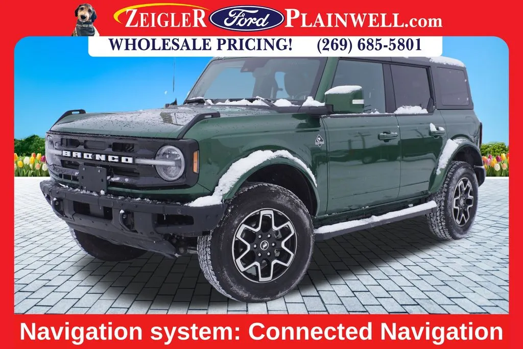 Green 2024 Ford Bronco Outer Banks for sale in Plainwell, MI