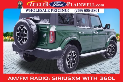 Another view of 2024 Ford Bronco Outer Banks for sale in Plainwell, MI at Zeigler Ford of Plainwell