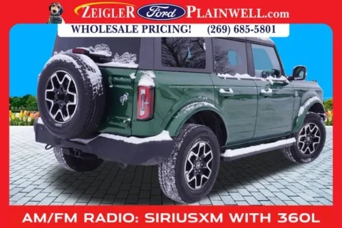 Another view of 2024 Ford Bronco Outer Banks for sale in Plainwell, MI at Zeigler Ford of Plainwell
