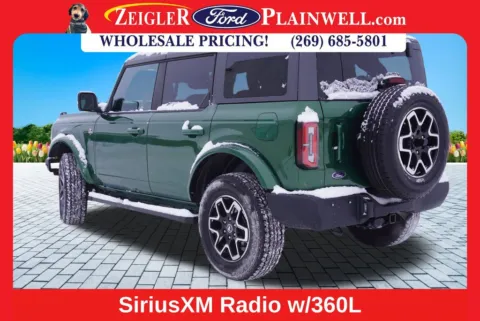 Photos of 2024 Ford Bronco Outer Banks for sale in Plainwell, MI at Zeigler Ford of Plainwell