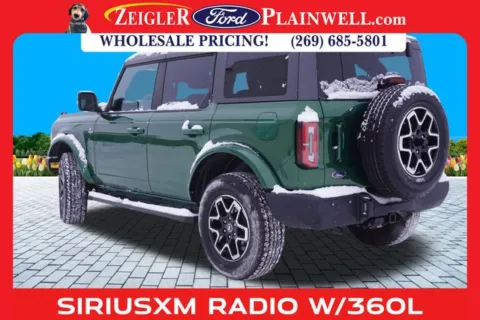Photos of 2024 Ford Bronco Outer Banks for sale in Plainwell, MI at Zeigler Ford of Plainwell