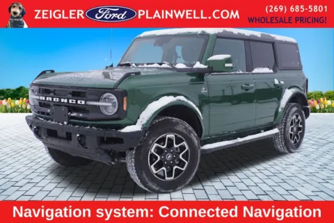 Green 2024 Ford Bronco Outer Banks for sale in Plainwell, MI