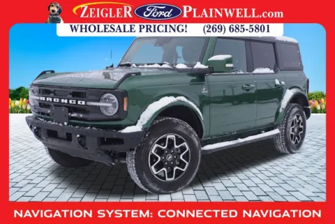 Green 2024 Ford Bronco Outer Banks for sale in Plainwell, MI