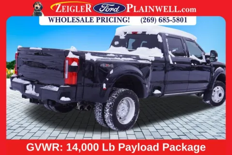 Another view of 2025 Ford F-450SD Platinum for sale in Plainwell, MI at Zeigler Ford of Plainwell