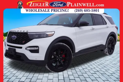 White 2020 Ford Explorer ST for sale in Plainwell, MI