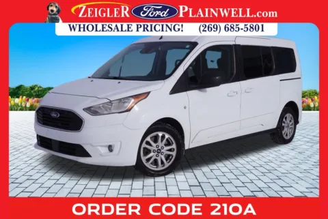 White 2020 Ford Transit Connect XLT for sale in Plainwell, MI