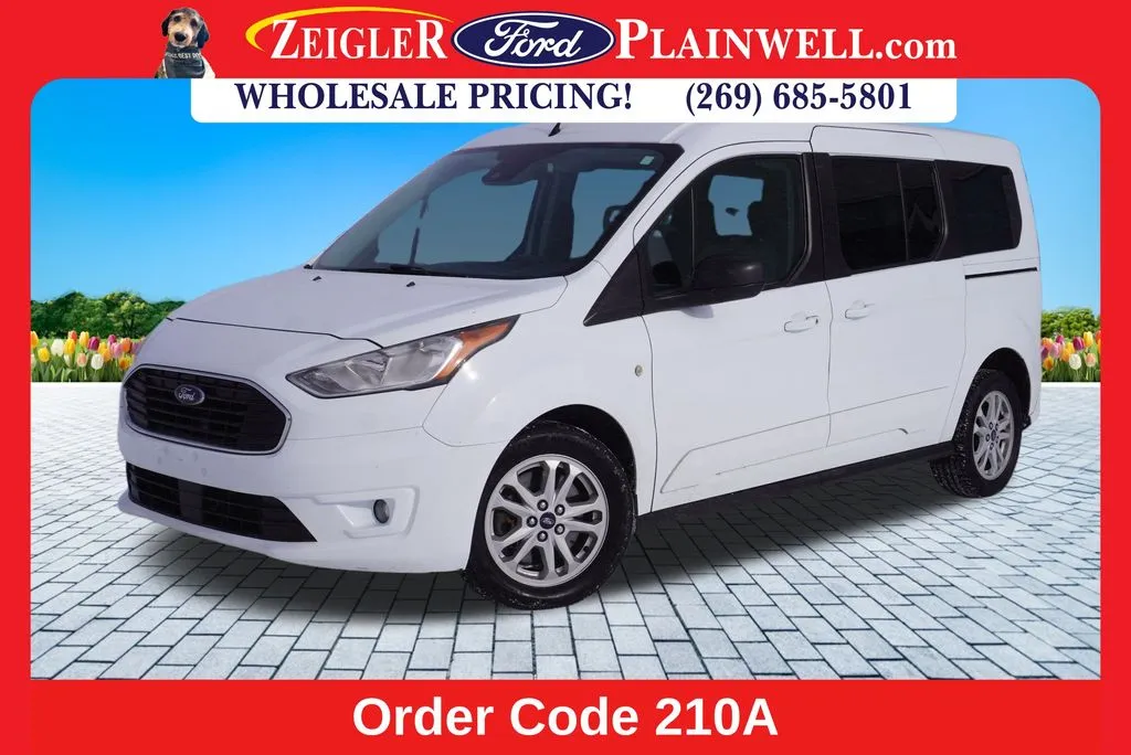 White 2020 Ford Transit Connect XLT for sale in Plainwell, MI