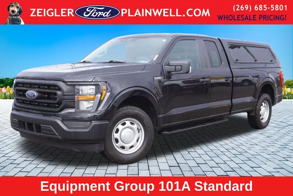 Black 2023 Ford F-150 XL for sale in Plainwell, MI