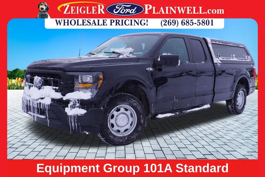 Black 2023 Ford F-150 XL for sale in Plainwell, MI