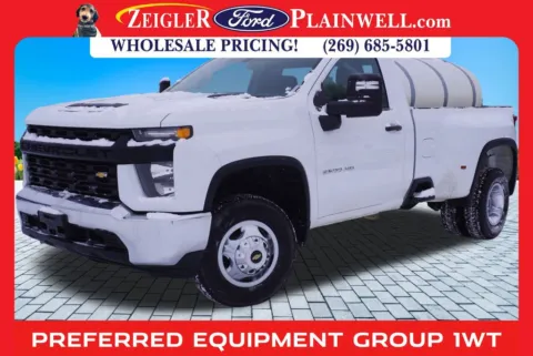 White 2022 Chevrolet Silverado 3500HD Work Truck for sale in Plainwell, MI