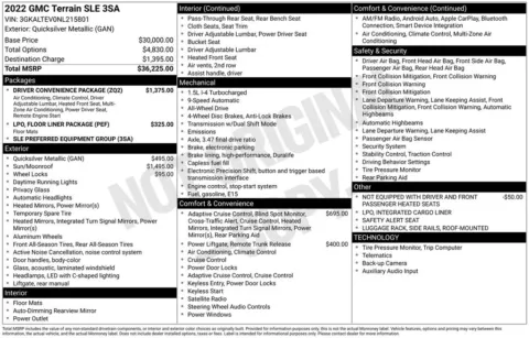 Photos of 2022 GMC Terrain SLE for sale in Plainwell, MI at Zeigler Ford of Plainwell