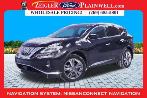 Black 2021 Nissan Murano Platinum for sale in Plainwell, MI