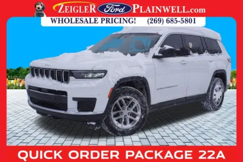 White 2021 Jeep Grand Cherokee L Laredo for sale in Plainwell, MI