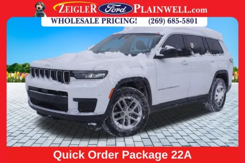 White 2021 Jeep Grand Cherokee L Laredo for sale in Plainwell, MI