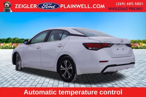 Another view of 2020 Nissan Sentra SV for sale in Plainwell, MI at Zeigler Ford of Plainwell