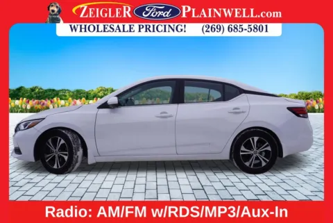 Photos of 2020 Nissan Sentra SV for sale in Plainwell, MI at Zeigler Ford of Plainwell