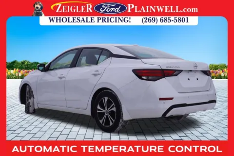 Another view of 2020 Nissan Sentra SV for sale in Plainwell, MI at Zeigler Ford of Plainwell