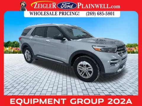 Silver 2020 Ford Explorer XLT for sale in Plainwell, MI