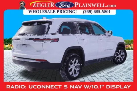 Another view of 2024 Jeep Grand Cherokee Limited for sale in Plainwell, MI at Zeigler Ford of Plainwell