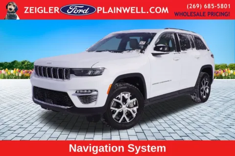 White 2024 Jeep Grand Cherokee Limited for sale in Plainwell, MI