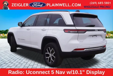Another view of 2024 Jeep Grand Cherokee Limited for sale in Plainwell, MI at Zeigler Ford of Plainwell
