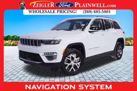 White 2024 Jeep Grand Cherokee Limited for sale in Plainwell, MI