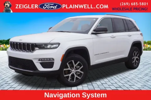 White 2024 Jeep Grand Cherokee Limited for sale in Plainwell, MI