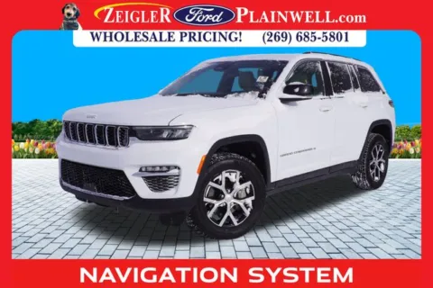 White 2024 Jeep Grand Cherokee Limited for sale in Plainwell, MI