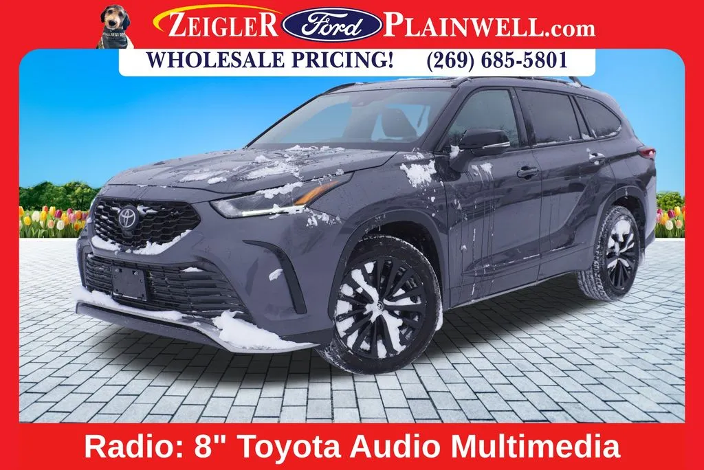 Gray 2023 Toyota Highlander L for sale in Plainwell, MI