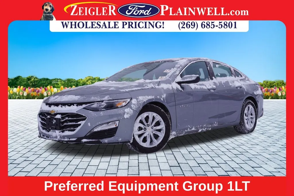 Gray 2023 Chevrolet Malibu LT for sale in Plainwell, MI