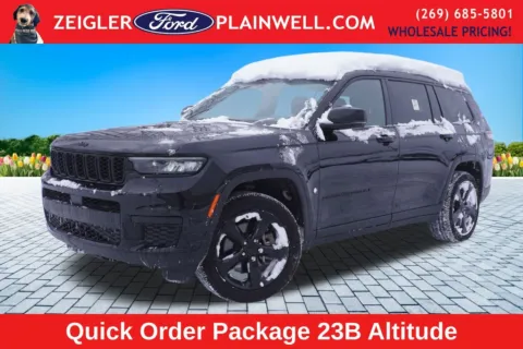 Black 2023 Jeep Grand Cherokee L Altitude for sale in Plainwell, MI